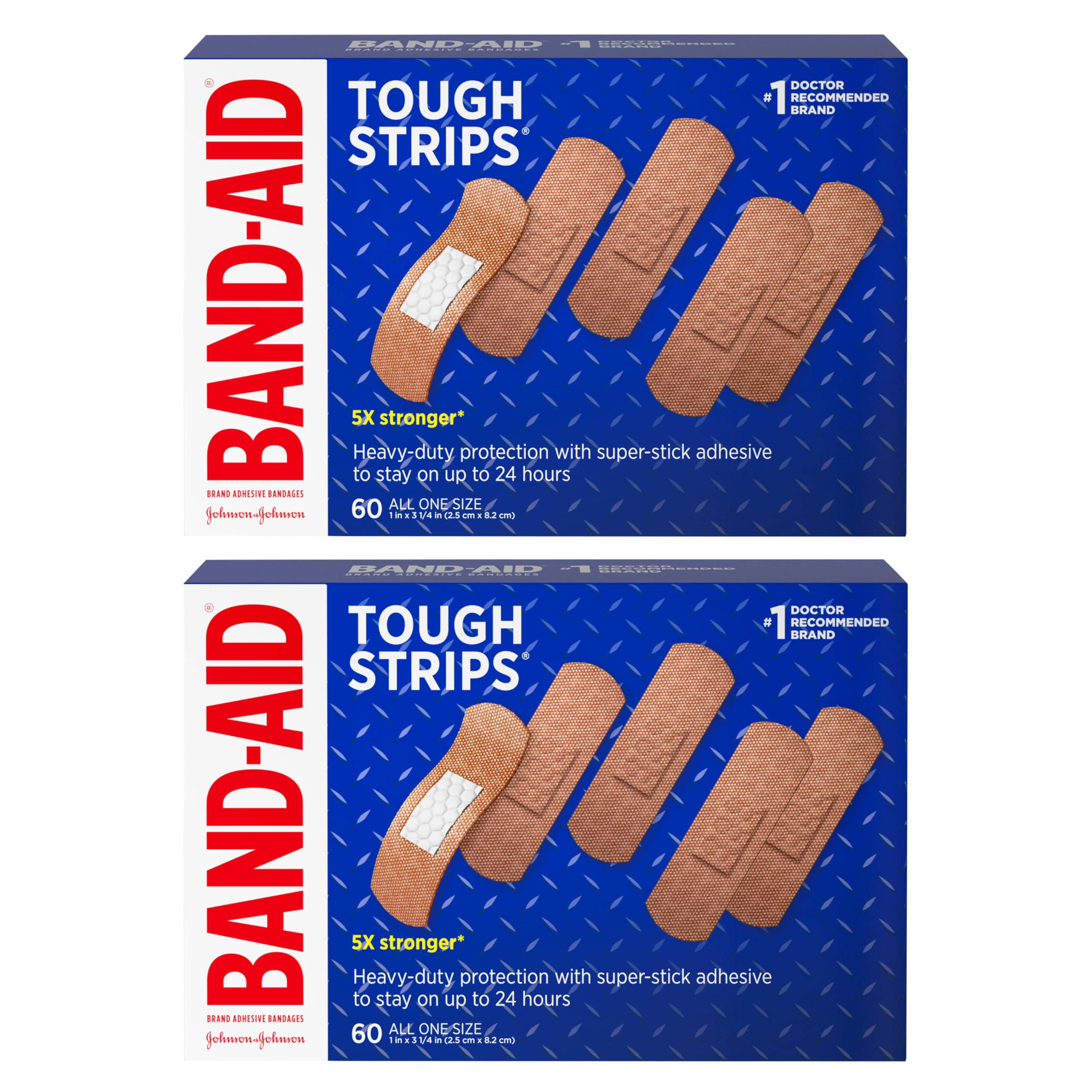 Buy now Band-Aid Brand Water Block Waterproof Tough Adhesive Bandages for Minor Cuts and Scrapes, All One Size, 20 Count (Pack of 1) Tough Strips 60 Count (Pack of 2) at indiglob india
