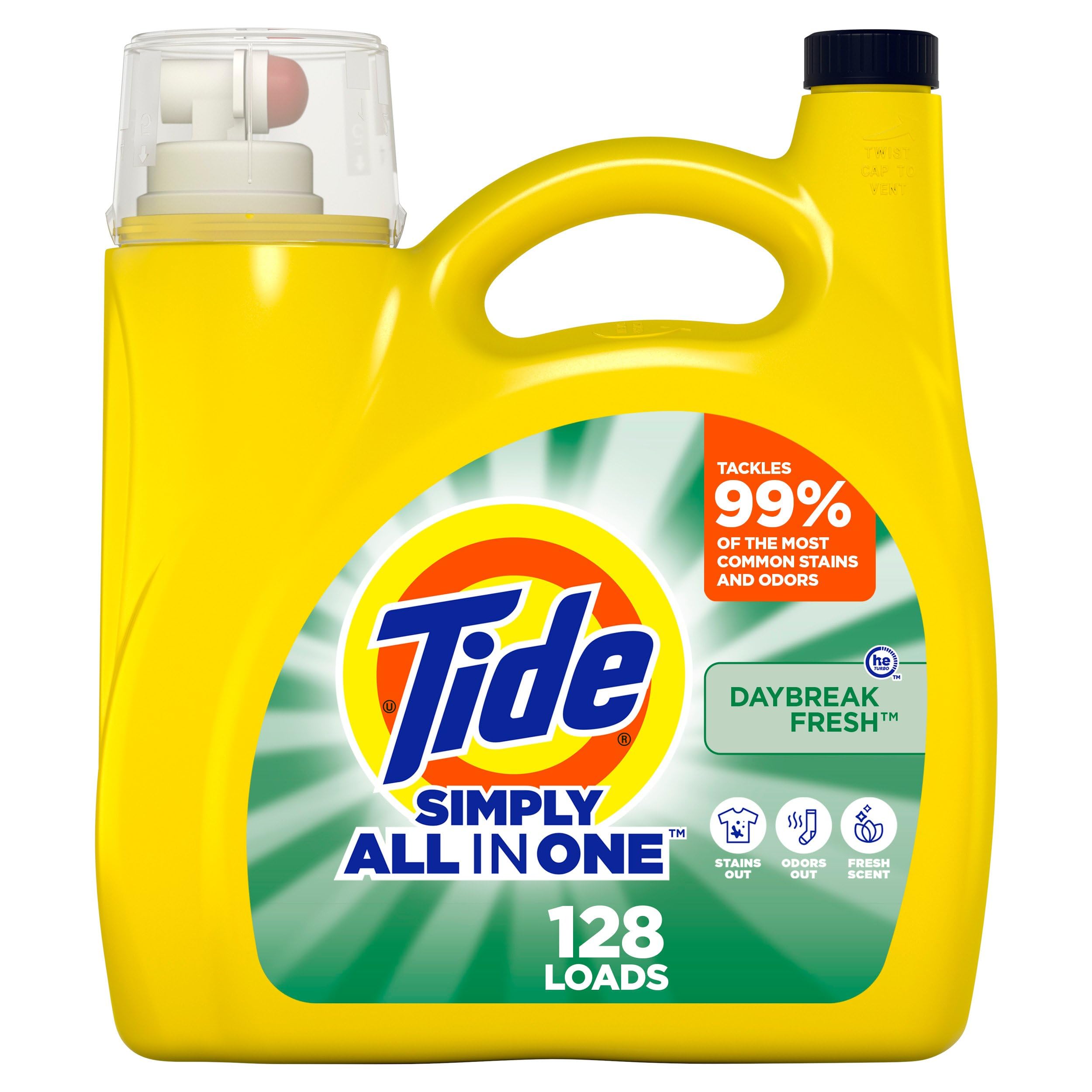 Buy now Tide Simply All-In-One Liquid Laundry Detergent, Refreshing Breeze Scent, 6 Loads, 10 fl oz Model B0CPTFHJDY at indiglob india