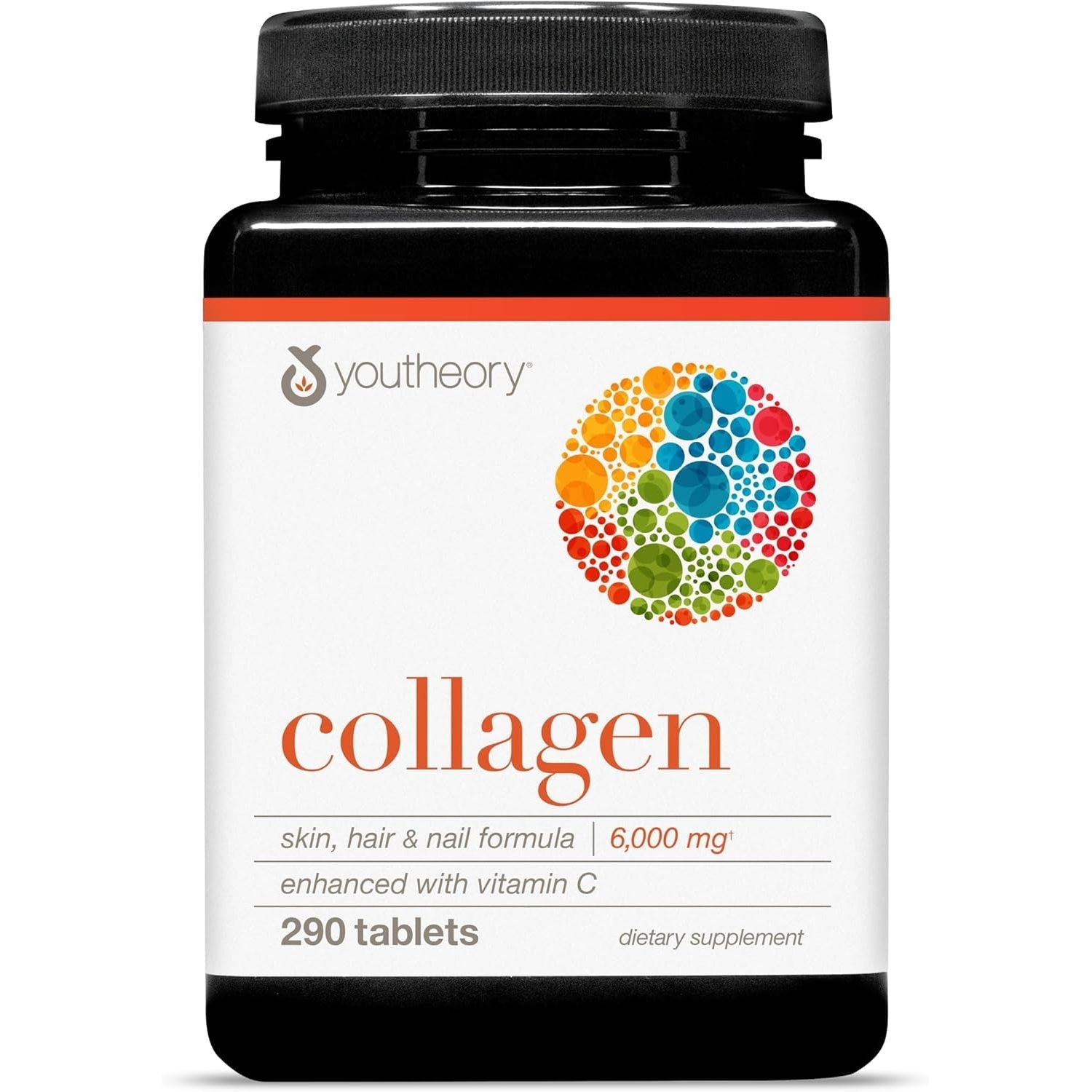 Buy now Youtheory Advanced Collagen - 6,000 mg - with Vitamin C & Amino Acids - for Hair Growth, Skin & Nails* - Supports Joint, Bone & Muscle Health* - for Women and Men - 290 Tablets (48-Day Supply) at indiglob india