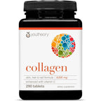 Buy now Youtheory Advanced Collagen - 6,000 mg - with Vitamin C & Amino Acids - for Hair Growth, Skin & Nails* - Supports Joint, Bone & Muscle Health* - for Women and Men - 290 Tablets (48-Day Supply) 290 Count (Pack of 1) Vitamin C at indiglob india