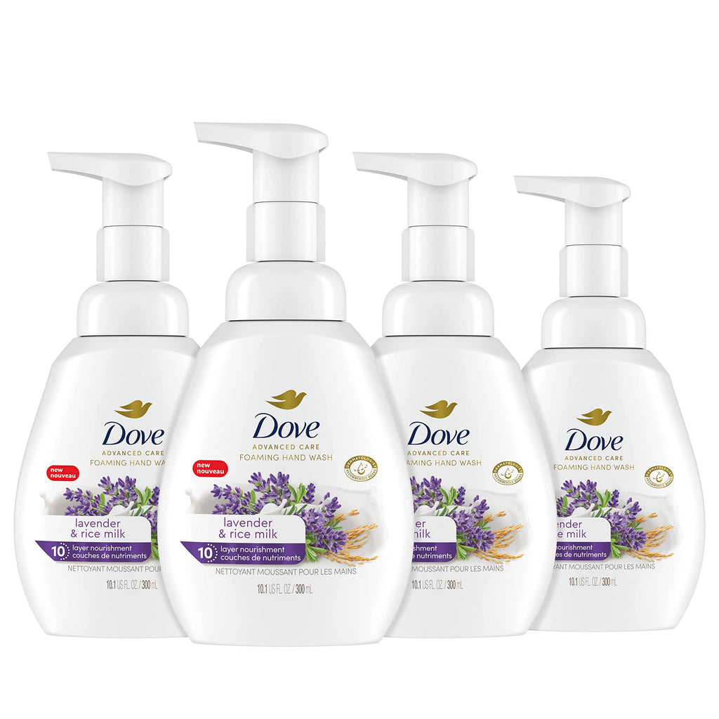 Buy now Dove Lavender & Rice Milk Protects Skin from Dryness, Foaming Hand Wash More Moisturizers than the Leading Ordinary Hand Soap, 10.1 oz at indiglob india