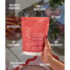 Truvani Hydrolyzed Collagen Peptides | Unflavored | 28 Servings | 20g Grass-Fed Collagen Protein Powder | Promotes Hair, Nail, Skin, and Joint Health | Keto | Gluten & Dairy Free