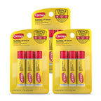 Carmex Classic Medicated Lip Balm Pack, Lip Moisturizer for Chapped Lips, 9-Count Variety Pack Bag (2 Tubes, 7 Sticks)