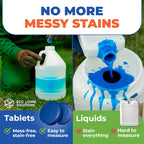 ECO LIVING SOLUTIONS Concentrated Blue Spray Pattern Indicator Tablets