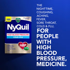 Buy now VICKS DayQuil & NyQuil High Blood Pressure Cold & Flu Relief Liquicap 48ct Co-Pack, Powerful Multi Symptom Daytime & Nighttime Medicine for Cold, Cough, and Flu Symptoms, 24ct DayQuil, 24ct NyQuil at indiglob india