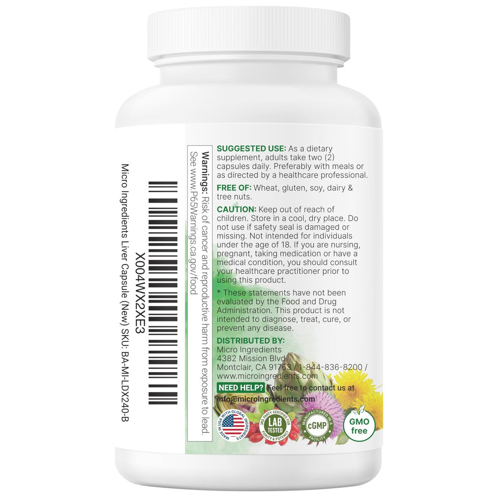Liver Advanced+, 240 Veggie Capsules | 20-in-1 Complex with Milk Thistle, Dandelion, NAD, NAC, ALA, TUDCA, Glutathione, Artichoke, Turmeric, & Astragalus | Non-GMO, Gluten Free