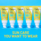 CeraVe Invisible Mineral Sunscreen SPF 50, Face Sunscreen, Travel Size | Skin Care, Sunscreen For Sensitive Skin, Zinc Oxide, Titanium Dioxide, Vitamin E, Niacinamide, Ceramides, Oil Free