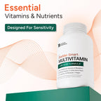 Low-Acid Multivitamin for Sensitive Bladders | 12 Vitamins & 9 Minerals | Buffered Vitamin C & Burdock Root | USA Manufactured | 60 Capsules
