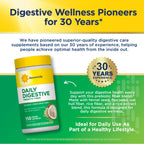 Renew Life Daily Digestive Prebiotic Fiber | 150 Vegan Capsules