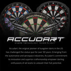 Accudart Match Pro Dartboard Cabinet Set with Auto LED