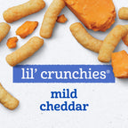 Gerber Stage 3 Mild Cheddar Lil Crunchies Snack, 1.48 Oz, 6 Pack