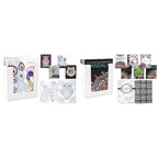 Adult Coloring Book Bundle with 10 Deluxe Coloring Books for Adults and Teens (Over 250 Stress Relieving Patterns).