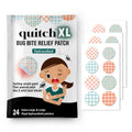quitch XL Plaid Bug Bite Itch Relief Patch Kids and Adults, Bug Bite Patch