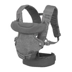 Buy now Infantino Flip 4-in-1 Convertible Baby Carrier, Adjustable, Ergonomic Babywearing, Registry Essential, Baby Carrier for Newborn to Toddler, Gray at indiglob india