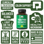CoreBiome Tributyrin Postbiotic Supplement Clinically Tested for Gut Health | More Effective Than Sodium Butyrate Capsules. High Bioavailability Post Biotics for Digestive, Leaky Gut, Colon, Microbiome