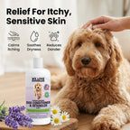 2-in-1 Dog Conditioner & Detangler, for Doodles & Poodles, Lavender, 16OZ