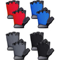 Buy now SATINIOR 4 Pairs Fingerless Gloves Half-finger Cycling Sport Gloves for Outdoor Sports Biking Riding X-Large at indiglob india