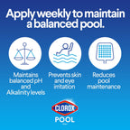 Buy now Clorox?? Pool&Spaƒ?› Swimming Pool 2-in-1 Perfect Balance, Maintains Balanced pH and Alkalinity Levels, 8LB (Pack of 1) at indiglob india