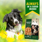 Dog Treats Biscuits Sticks Chicken Wrapped Human Grade Meat 10.6 oz - Natural Dried Snacks Rawhide - Free & Grain Free Long Lasting Chews for Large & Small Dogs - Best for Training & Healthy Teeth