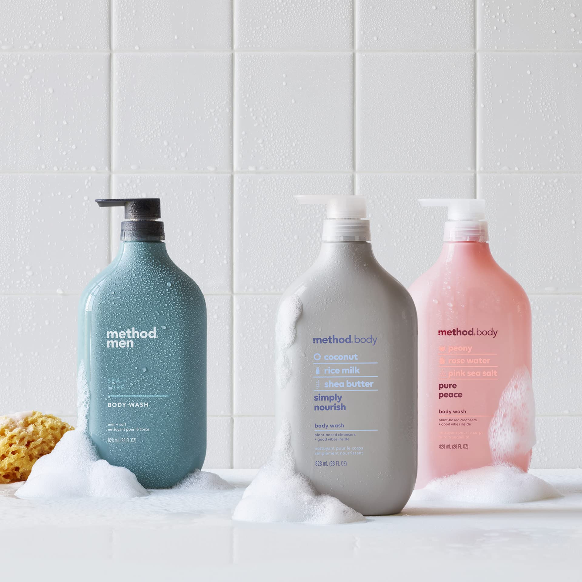 Buy now Method Body Wash, Sea + Surf, Paraben and Phthalate Free, 28 oz, (Pack of 1) at indiglob india