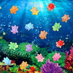 100 Pcs Mini Resin Turtles Glow in the Dark Tiny Sea Turtle Animals Figures
