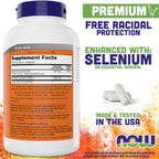 Buy now Now NAC 600 mg, 400 Capsules, N-Acetyl Cysteine with Selenium at indiglob india