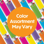 BIC Maxi Pocket Lighters, Dependable, Long-Lasting, 10-Pack, Assorted