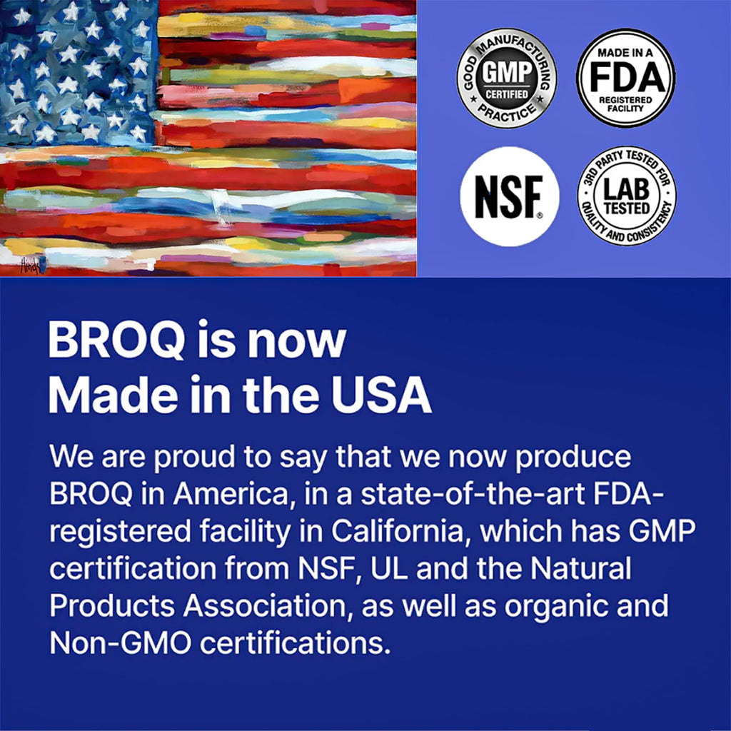2X Sulforaphane of Others for Inflammation, Immunity & Detox | BROQ – Longevity & Cellular Defense – 3rd-Party Tested