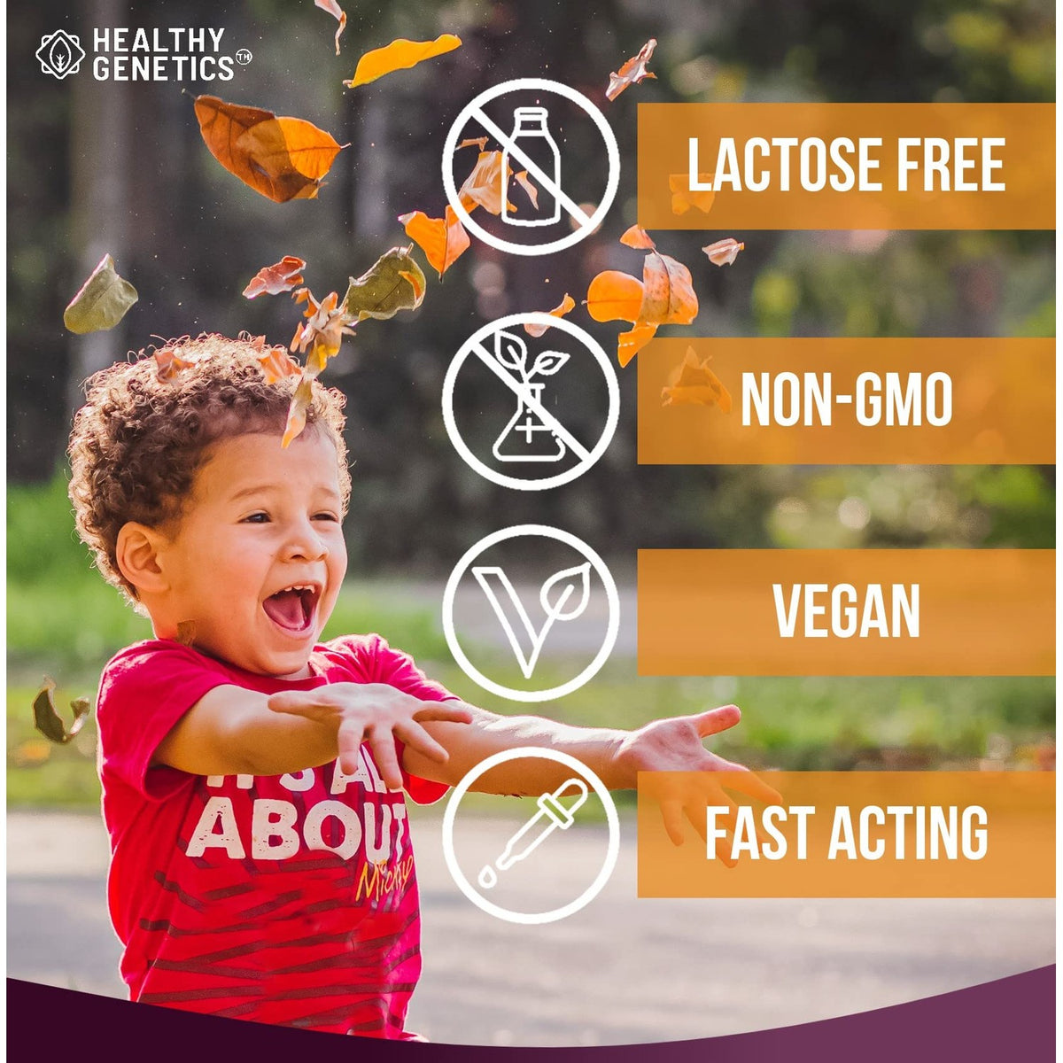 Liquid Probiotics for Kids & Toddlers | + Prebiotic + Ginger Root | Acidophilus Probiotic | Dairy Free | Vegan | Non-GMO | Gluten Free | 30-60 Servings