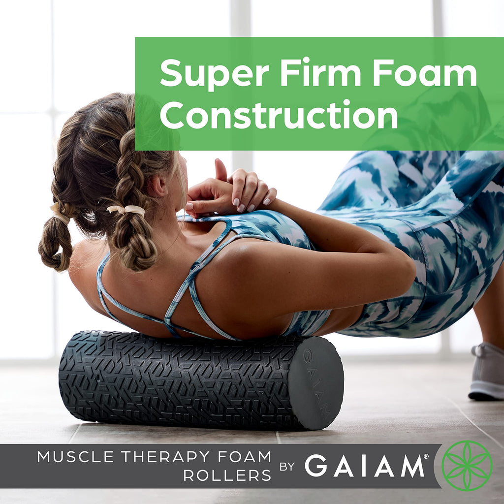 Gaiam Restore Foam Roller, Muscle Recovery, 36" Long