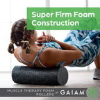 Gaiam Restore Foam Roller, Muscle Recovery, 36" Long