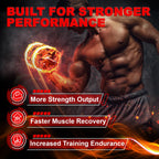 Creatine Monohydrate Gummies for Men & Women with L-Carnitine & Taurine