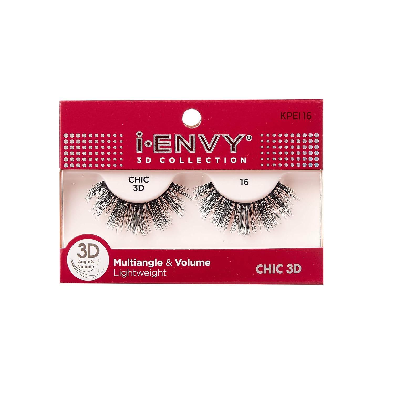 Buy now i-Envy 3D Glam Collection Multi-angle & Volume (2 PACK, KPEI14) 1 Count (Pack of 1) KPEI16 at indiglob india