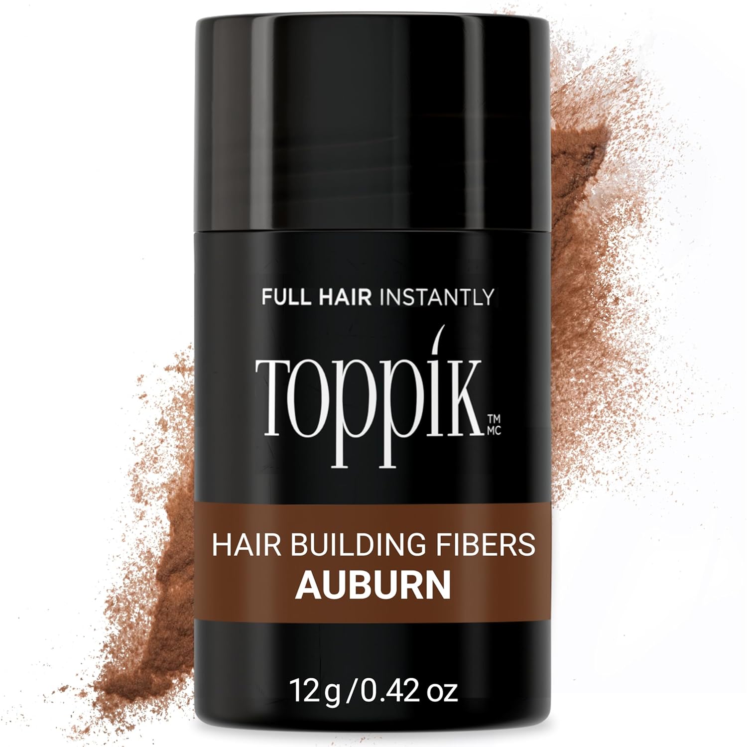 Buy now Toppik Hair Building Fibers, Fill In Fine or Thinning Hair Instantly Thicker, Fuller Looking Hair 9 Shades,4 size options Auburn Medium 12g at indiglob india