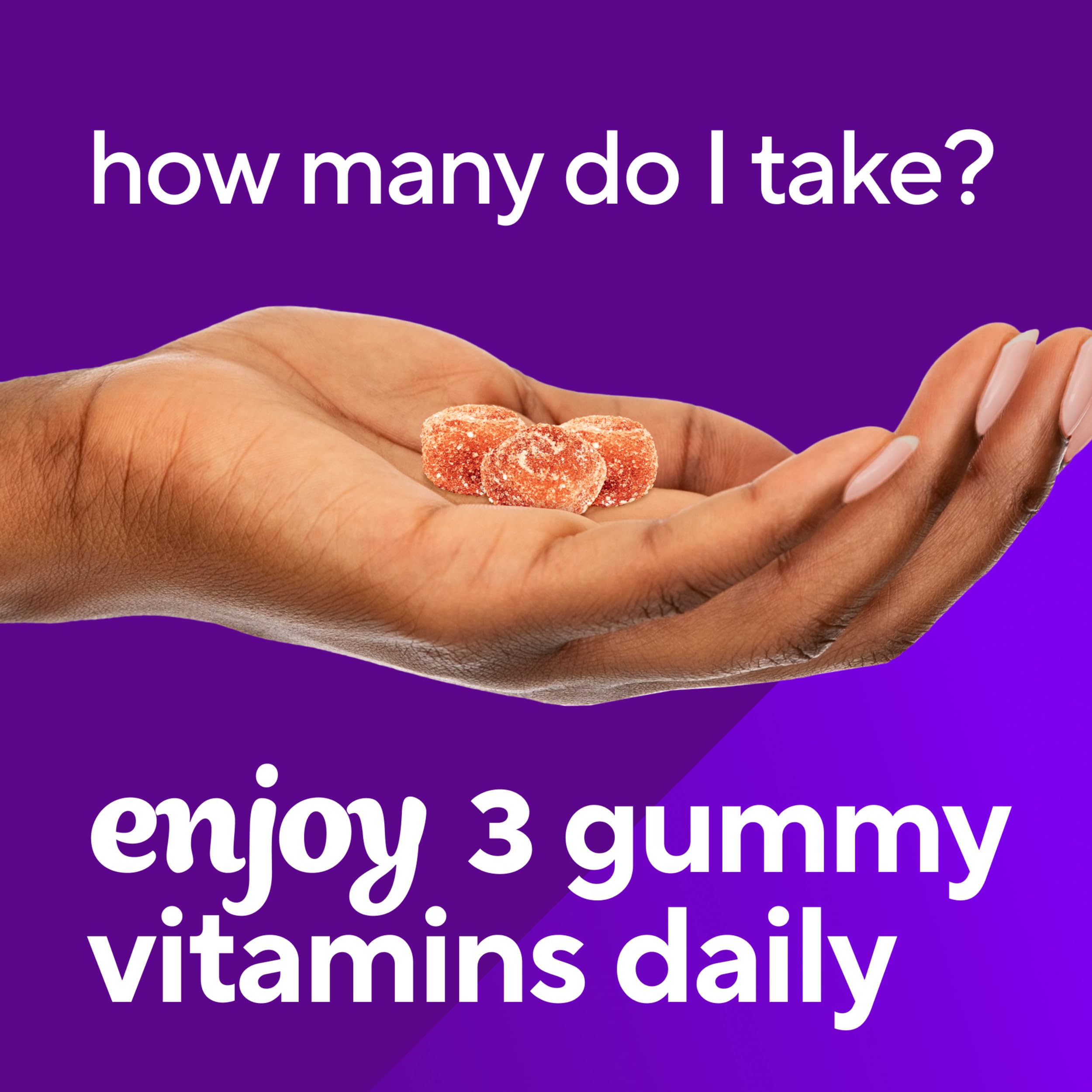 Vitafusion Power Zinc Gummies | 90 Adult Gummy Vitamins | for Women & Men | Zinc Gluconate Supplement | Strawberry Tangerine Flavor | Gluten-Free Formula