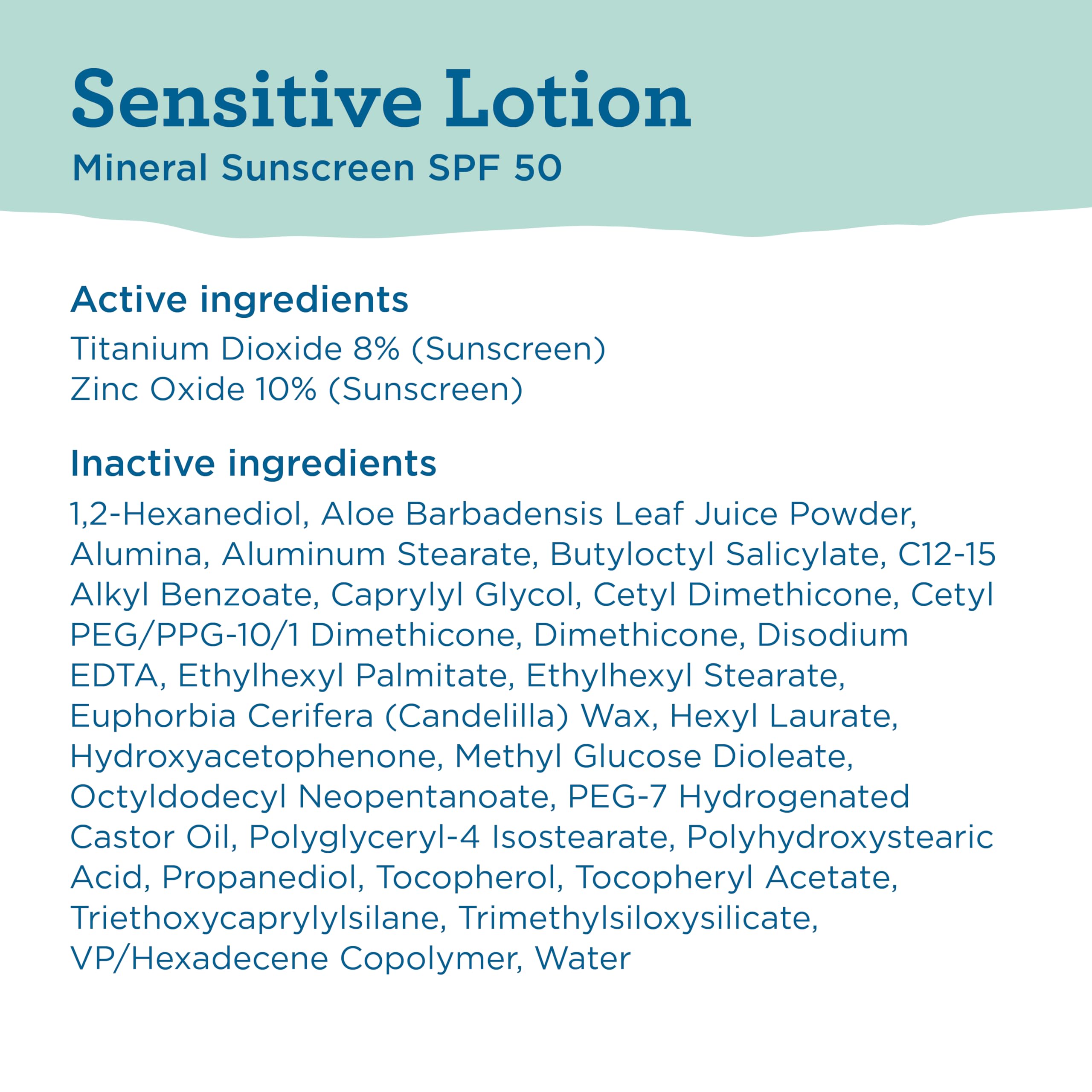 Buy now Blue Lizard Sensitive Mineral SPF 50 Sunscreen Lotion, 100% Mineral Sunscreen, UVA/UVB Protection, Infused with organic Aloe Vera, Soothes and Hydrates, 5 fl oz | with Zinc Oxide, 50+, Water Resistant, UVAUVB Protection, Sensitve at indiglob india