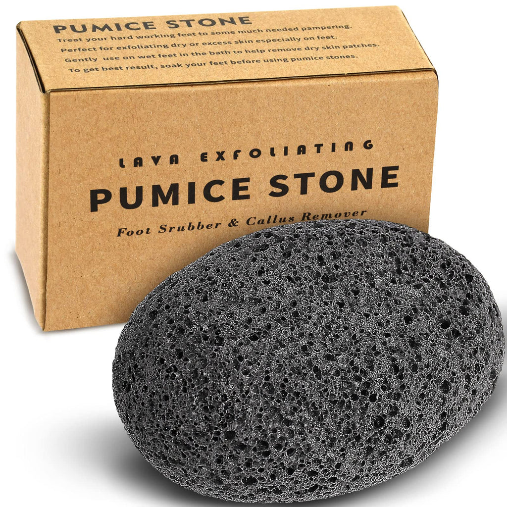 Maryton Foot Pumice Stone for Feet Hard Skin Callus Remover and Scrubber (Pack of 4) (Blue)