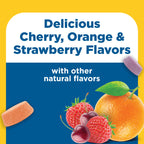 Nature Made Calcium Gummies 500 mg per Serving with Vitamin D3, 80 Gummies | Calcium Supplement for Bone Support, Calcium with Vitamin D Gummies, Cherry, Orange and Strawberry Flavors, 40 Day Supply