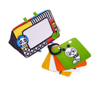 Buy now Baby Einstein Flip For Art High Contrast Floor Activity Mirror with Take Along Cards, Tummy Time Play, Newborn+ 10.6"L x 7.5"W at indiglob india