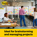 3M Post-it Easel Pad, 20 x 23 in, White, 2 Pack, Command Strips included