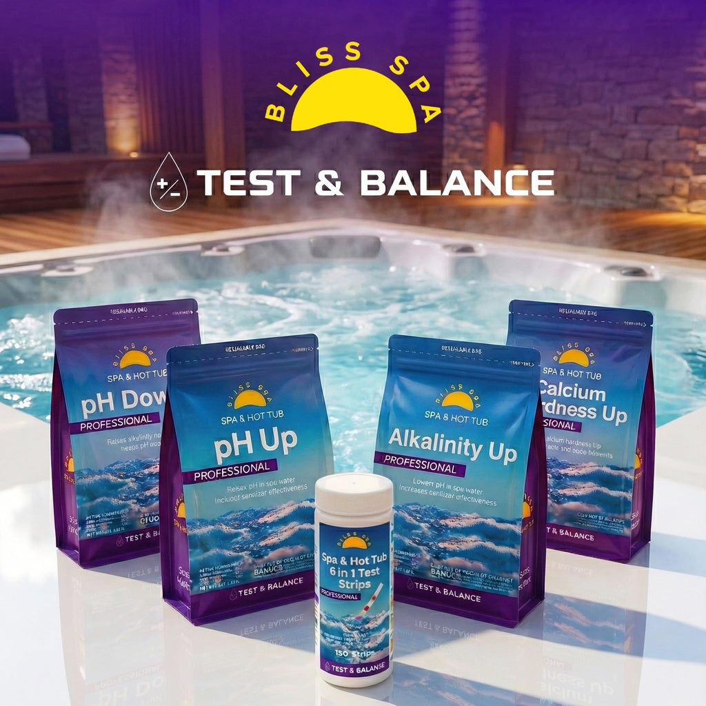 Spa Hot Tub Test Strips with App 6 in 1 (150 Strips) Easy, Accurate Testing