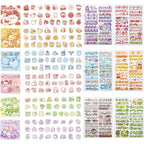 Buy now Cute Cartoon Rabbits Decoration Stickers for Scrapbook Planners Gift Packing Scrapbooking Album Planner Journal Arts DIY Craft Default at indiglob india