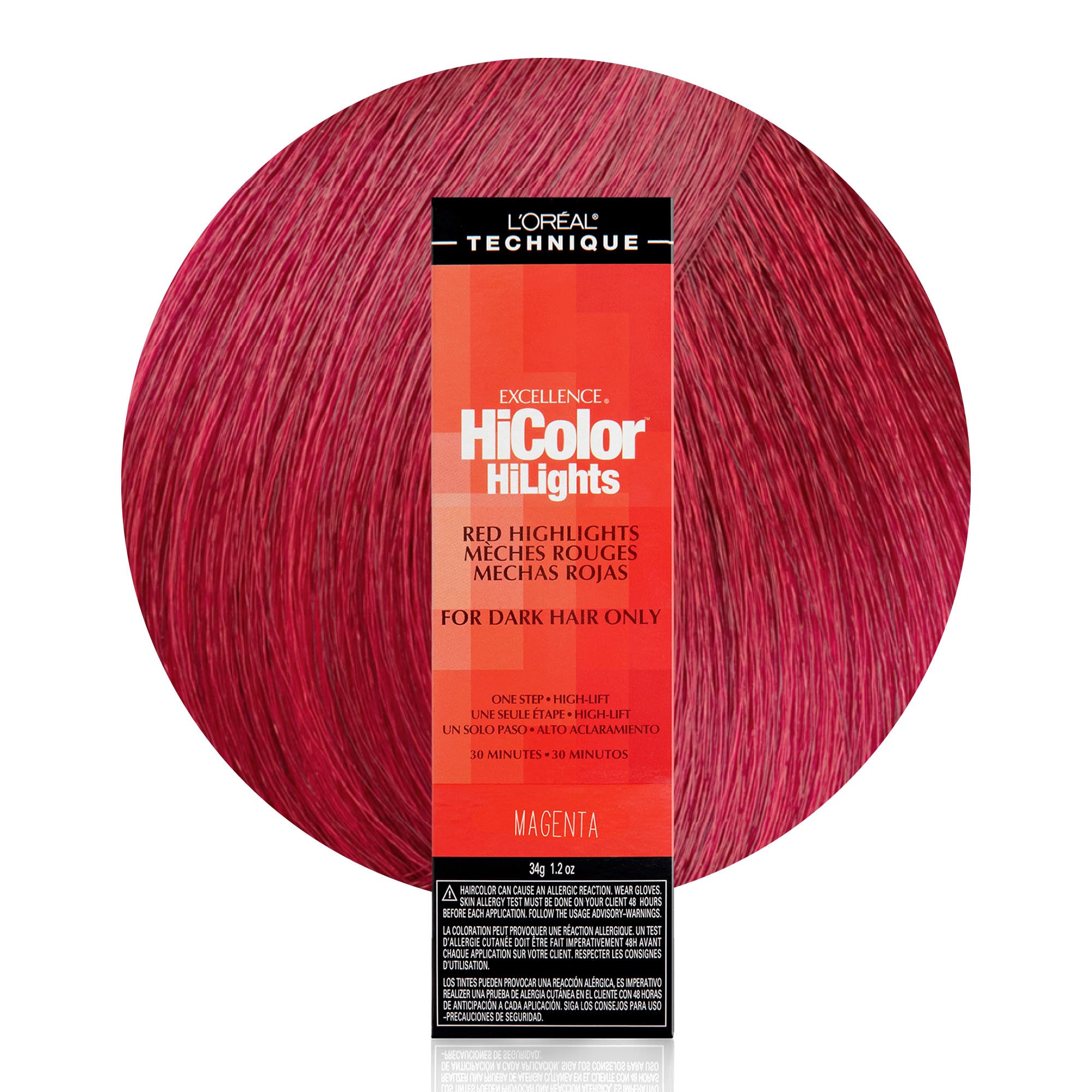 L'Oréal Technique HiColor Red HiLights Permanent Hair Color