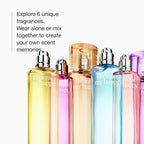 Buy now Clinique My Happy Fragrance Spray | Cocoa & Cashmere, Baby Bouquet, Cookies & Kisses, Indigo Mist, Lily of the Beach, Peony Picnic | Perfumes for Women at indiglob india
