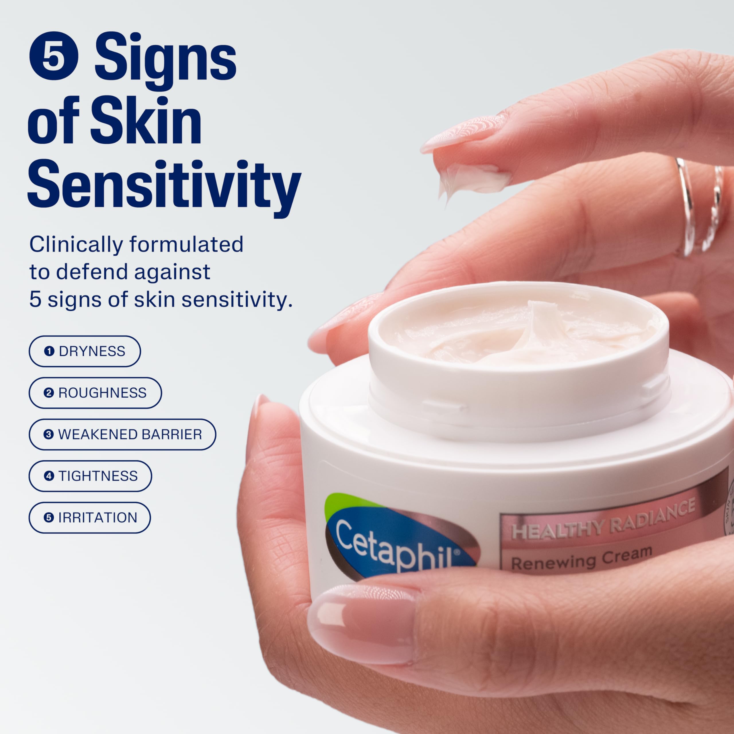 Buy now Cetaphil Face Cream, Healthy Radiance Renewing Cream, Visibly Reduces Look of Dark Spots, Brightening Lotion, Designed for Sensitive Skin, Hypoallergenic, Fragrance Free, 1.7oz at indiglob india