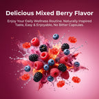 Bloomin Shilajit Gummies for Women - Feminine Wellness Supplement with Natural Energy & Daily Balance, Mixed Berry Flavor, Daily Herbal Gummies for Women - 60 Count