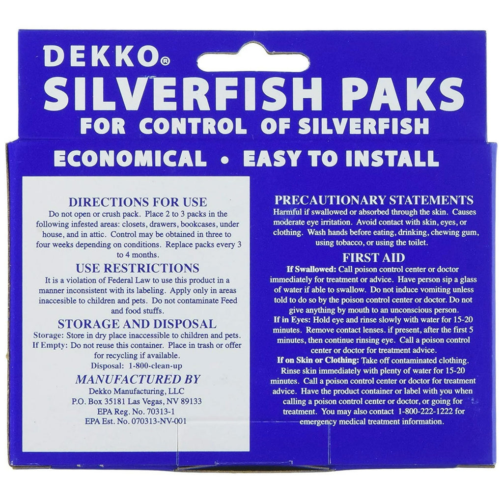 D Ekko Silverfish Paks (Pack of 2)