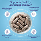 Santo Remedio Hormone Balance for Women, Menopause Support, 30 Capsules