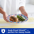 Dixie Ultra Limited Edition Paper Plates, 10" Dinner-Size Plates, 20 Count