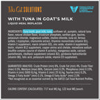 Tiki Cat Solutions Wet Cat Food, Tuna in Goats Milk, 6 oz. Spout Pouch